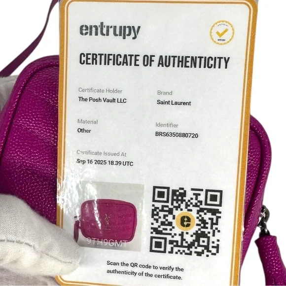 Saint Laurent Grain De Poudre Matelasse Monogram Baby Lou Camera Bag - Picture 6 of 6